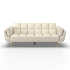 Rozkładana sofa CORA, kremowa, maks. 360 kg