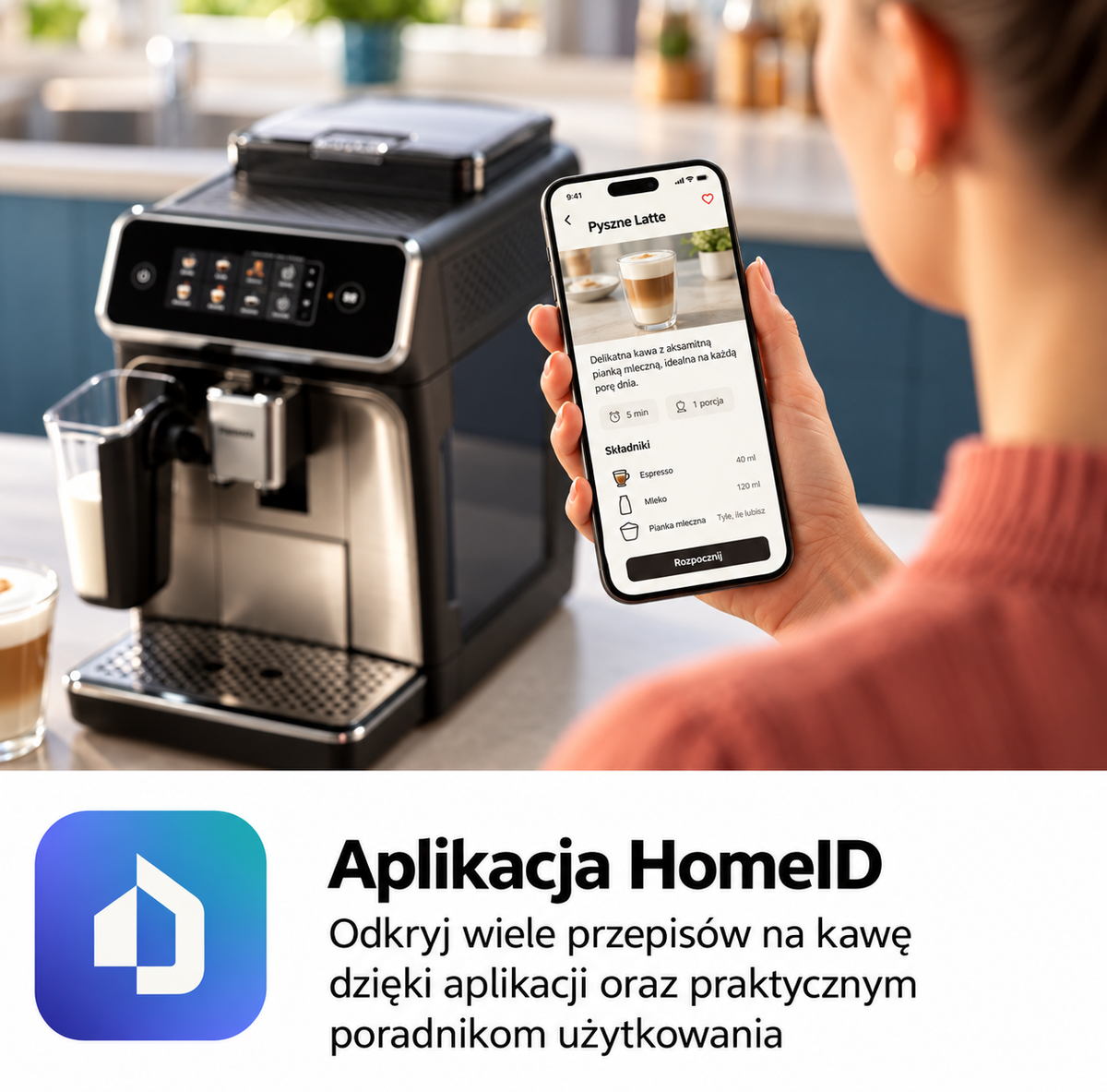 OFERTA SPECJALNA – PHILIPS EP1224/00 (kawa ziarnista i mielona)
